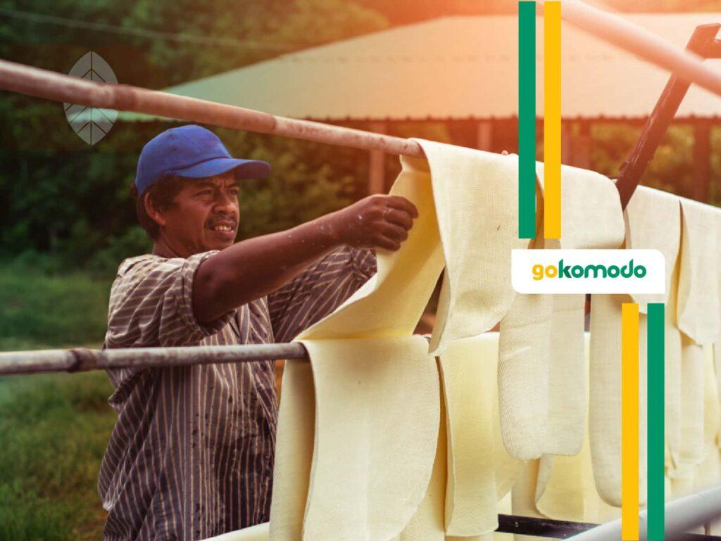 Pemanfaatan getah karet