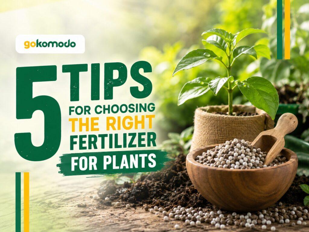 Fertilizers for plants